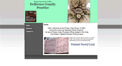 Desktop Screenshot of derienzofamilypractice.com